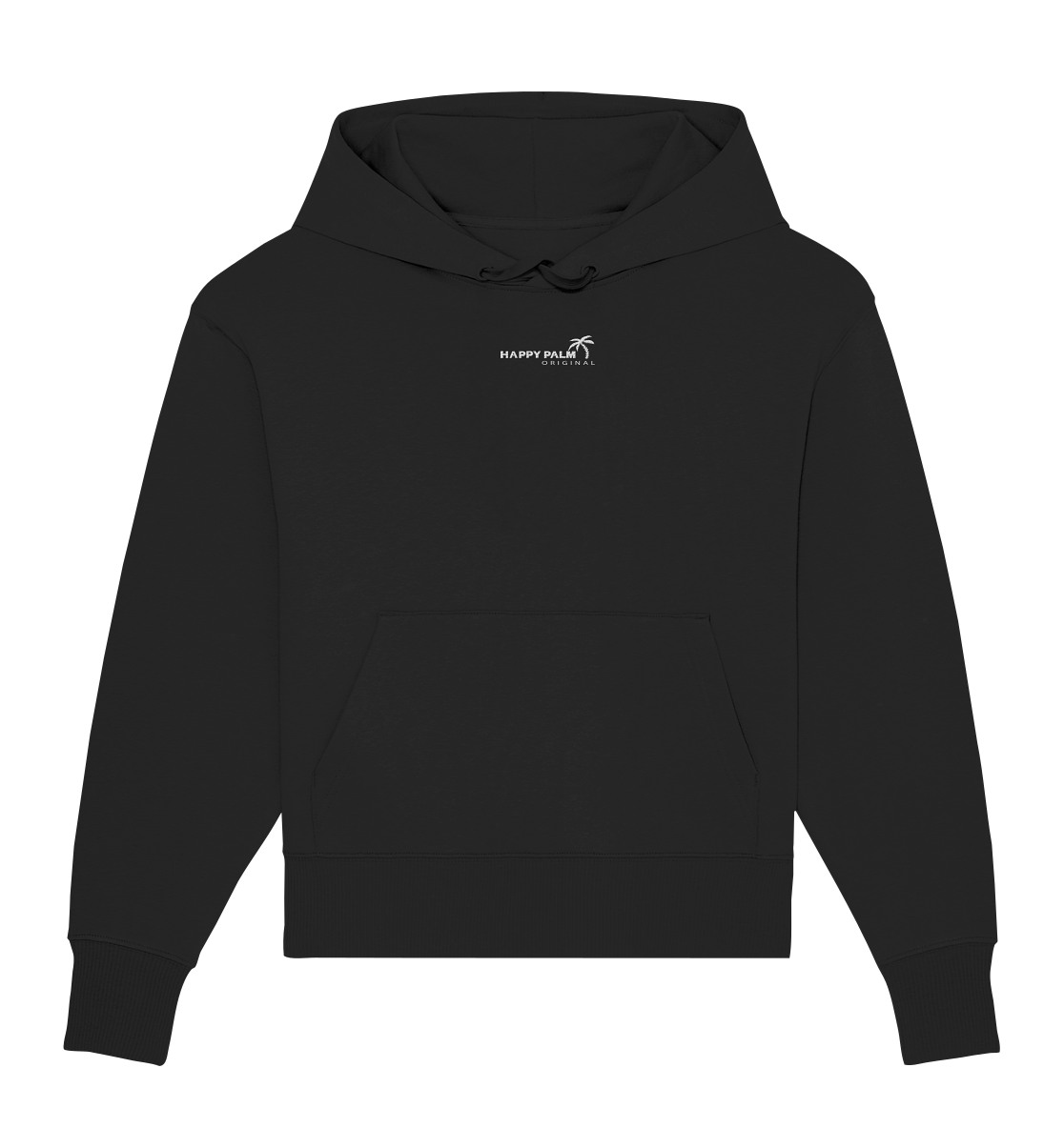 THE HAPPY PALM© Stick | Oversized Bio-Kapuzenpullover Hoodie