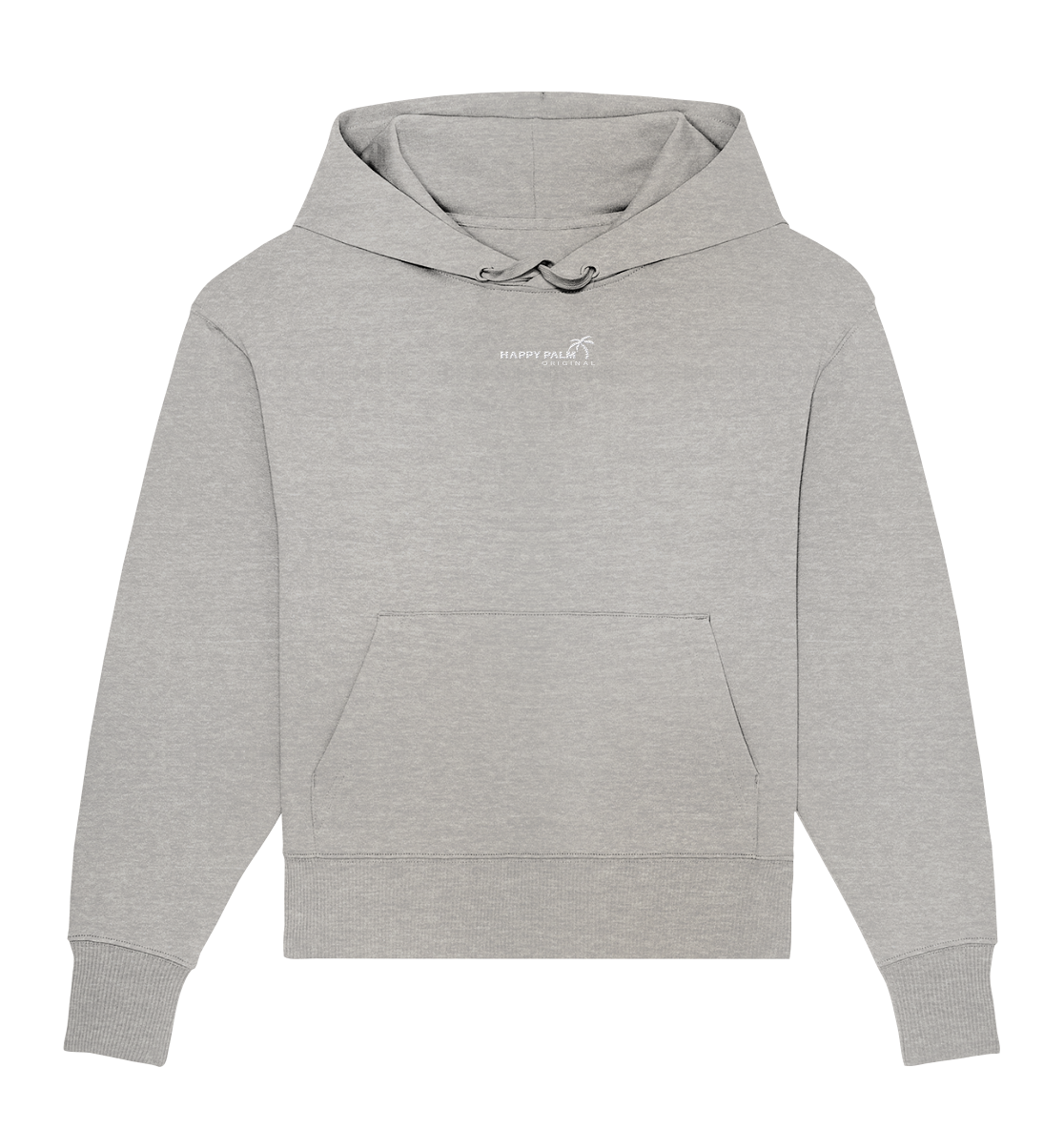 THE HAPPY PALM© Stick | Oversized Bio-Kapuzenpullover Hoodie