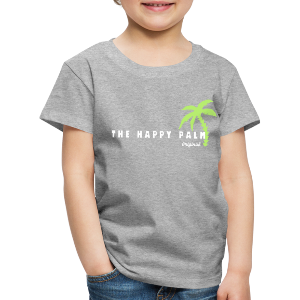 THE HAPPY PALM© Kinder T-Shirt Jungen - Grau meliert