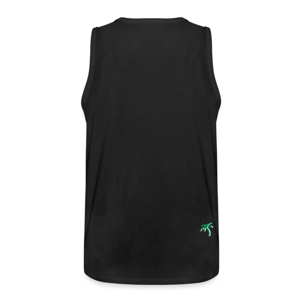 THE HAPPY PALM© Herren Tank Top - Schwarz