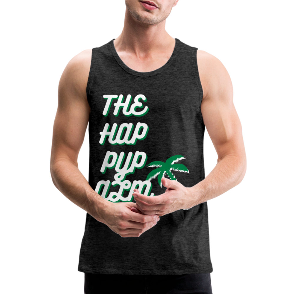 THE HAPPY PALM© Herren Tank Top - Anthrazit
