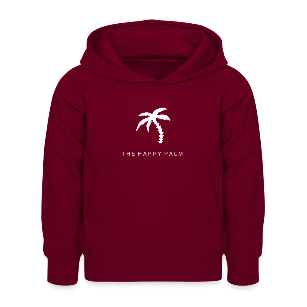THE HAPPY PALM© Kinder Hoodie Kapuzenpullover - Bordeaux