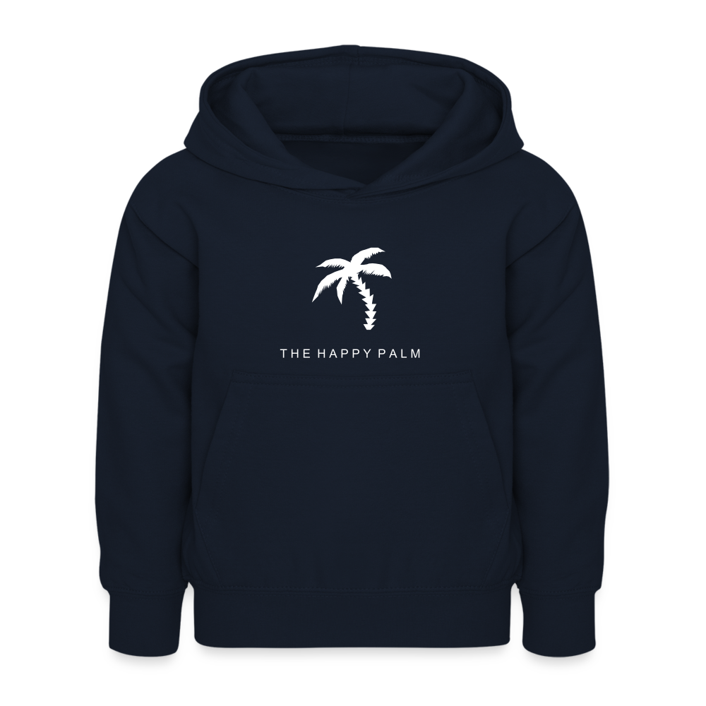 THE HAPPY PALM© Kinder Hoodie Kapuzenpullover - Navy