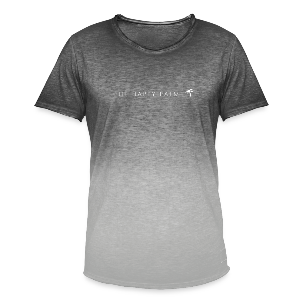 Color Transition T-Shirt Herren - Dip Dye Grau
