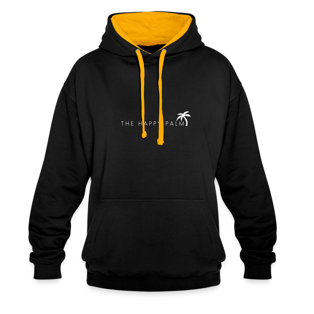 Herren Kapuzenpullover Hoodie - Schwarz/Gold