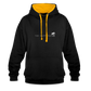 Herren Kapuzenpullover Hoodie - Schwarz/Gold