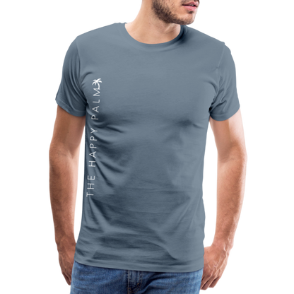 Premium T-Shirt Herren - Blaugrau