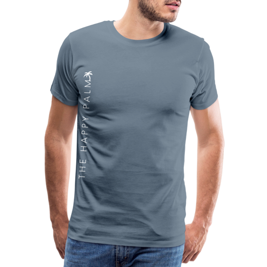 Premium T-Shirt Herren - Blaugrau