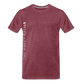 Premium T-Shirt Herren - Bordeauxrot meliert