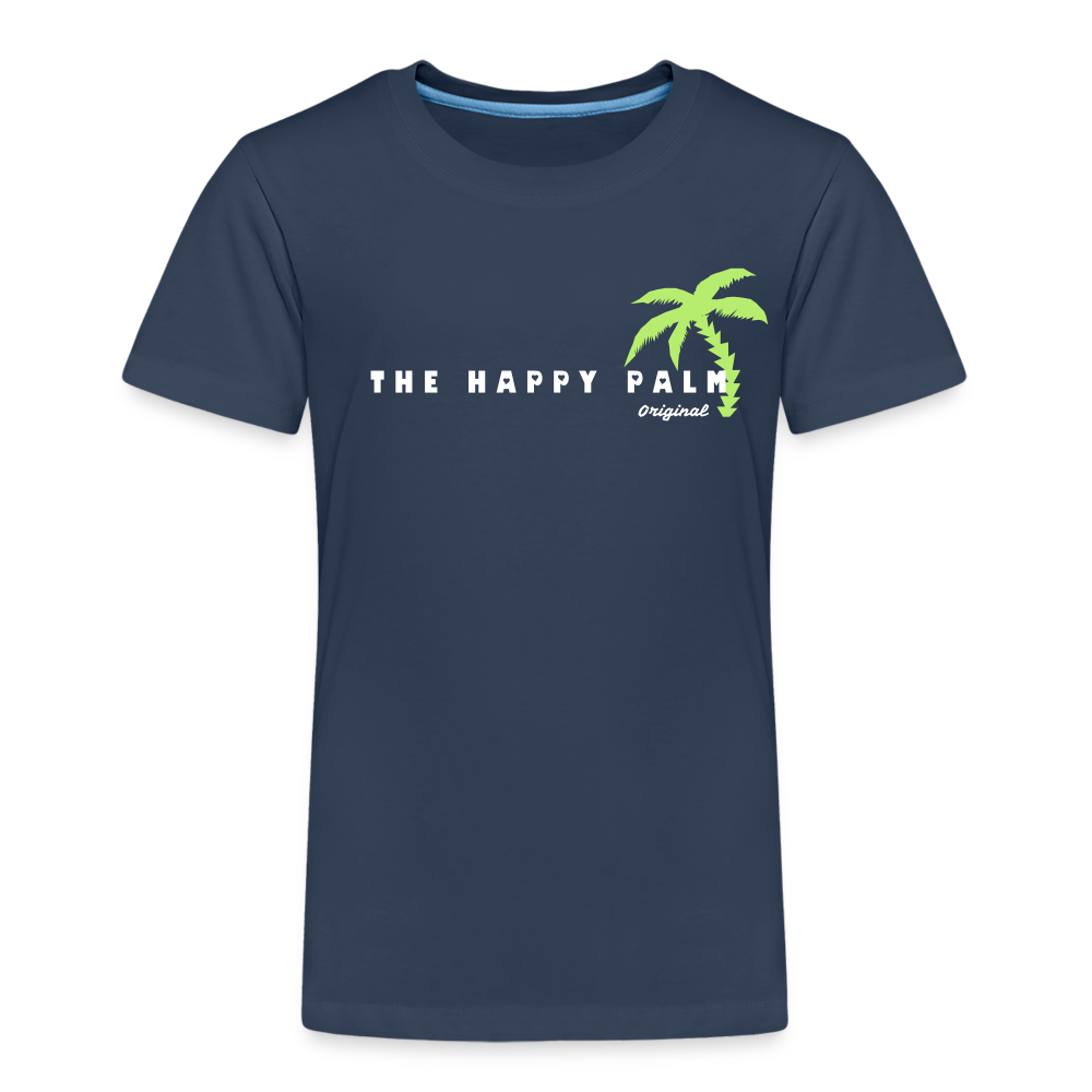 THE HAPPY PALM© Kinder T-Shirt  Jungen - Navy