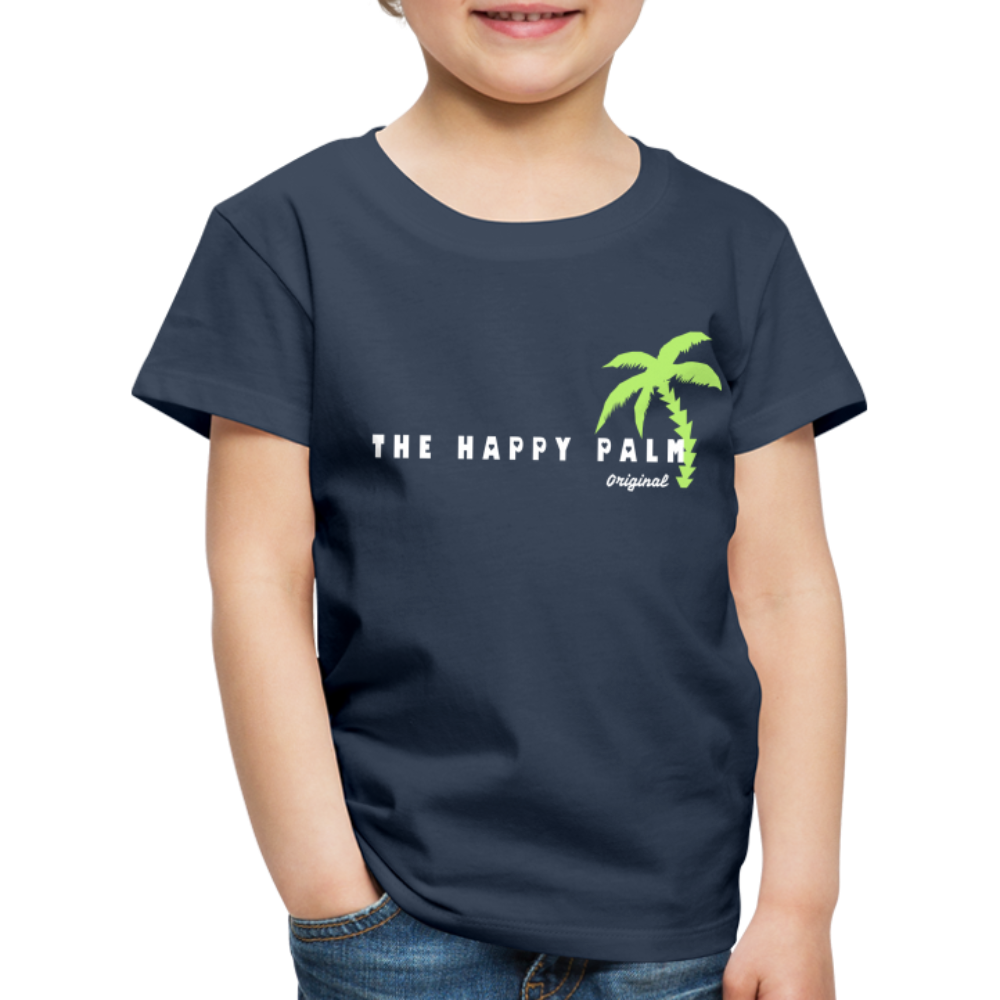 THE HAPPY PALM© Kinder T-Shirt  Jungen - Navy