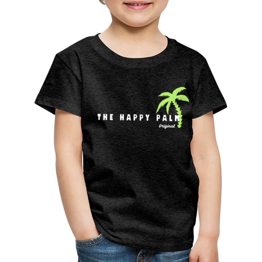 THE HAPPY PALM© Kinder T-Shirt  Jungen - Anthrazit